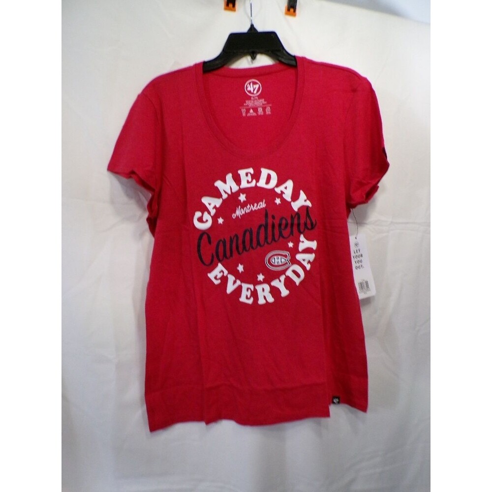 47 Montreal Canadiens Women's XL Gameday Everyday Red T-Shirt